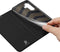 Telefoon hoesje geschikt voor Samsung Galaxy A54 5G - Dux Ducis Skin Pro Book case - Zwart