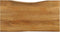 vidaXL - Tafelblad - met - natuurlijke - rand - 120x60x3,8 - cm - massief - mangohout