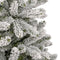vidaXL - Kunstkerstboom - met - scharnieren - en - sneeuw - 210 - cm