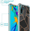 iMoshion Hoesje Geschikt voor Huawei P30 Pro Hoesje Met Koord - iMoshion Design Hoesje met Koord - Zwart / Meerkleurig / Goud / Black Graphic
