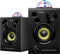 Hercules DJSpeaker 32 Party - Actieve DJ-speakers met LED-verlichting - Zwart