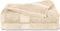 Twentse Damast - Luxe Katoenen Badstof Handdoeken - Absorberend en Zacht - Naturel (2 stuks)