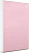 Seagate One Touch - Draagbare HDD - Wachtwoordbeveiliging 256-bits AES - 2TB - Roze