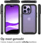 iMoshion Hoesje Geschikt voor iPhone 14 Pro Hoesje - iMoshion 360° Full Protective Case - Zwart / Transparant