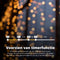 FlinQ Amber IJspegelverlichting - Lichtslinger Buiten - 144 LED Lampen - IP44 (1 stuk)