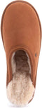 Warmbat Classic - Heren Sloffen - Suède - Cognac - Maat 45