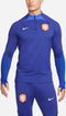 Nike KNVB MNK DF STRK DRIL TOP K - Heren Trui - Dri-FIT technologie - Blauw - Maat S