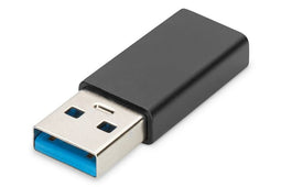 Digitus AK-300524-000-S - USB 3.2 Gen 1 Adapter - USB A naar USB-C - Zwart
