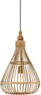 EGLO Amsfield - Hanglamp - Ø 35 cm - Bamboe - Bruin