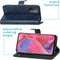 iMoshion Hoesje Geschikt voor Oppo A74 (5G) / A54 (5G) Hoesje Met Pasjeshouder - iMoshion Luxe Bookcase - Donkerblauw
