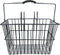 Dresco Stalen Fietsmand - Metalen fietsmand 20 Liter - Draagkracht 5 KG - Zwart