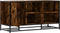 vidaXL - Schoenenbank - 100x40x53,5cm - bewerkt - hout - en - metaal - gerookt - eiken
