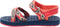 Jack Wolfskin Zulu - Wandelsandalen - Klittenbandsluiting - Rood / Blauw - Maat 34