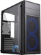 Gembird Fornax M100B - Midi Tower PC ATX - Gehard glas zijpaneel - Zwart