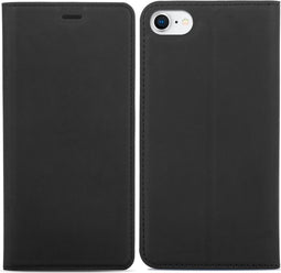 iMoshion Hoesje Geschikt voor iPhone SE (2022) / SE (2020) / 8 / 7 Hoesje Met Pasjeshouder - iMoshion Slim Folio Bookcase - Zwart