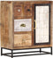 vidaXL - Dressoir - 60x30x70 - cm - massief - gerecycled - hout
