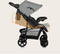 Lionelo Emma Plus - Buggy - 5-punts gordel - Rugleuningverstelling tot ligpositie - Grey Dove