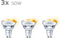 Philips SceneSwitch LED Spot - 50 W - GU10 - warmwit licht - EyeComfort (3 stuks)
