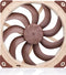 Noctua NF-A14x25 G2 PWM Sx2-PP - Ventilator - 140mm - Fluisterstil en hoge luchtstroom (2 stuks)