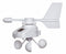 TFA-Dostmann WeatherHub - Weerstation set - 3 buitensensoren - Wi-Fi (set van 3)