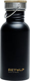 Retulp Urban - Waterfles - Drinkfles - 500 ml - RVS - Night Black