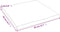 vidaXL - Wastafelblad - 40x40x2 - behandeld - massief - hout - lichtbruin