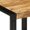vidaXL - Koffietafel - 40x50x38 - cm - Massief - Ruw - Hout - Mango