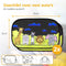 Nuvance Zonnescherm Auto - UV Protectie voor Baby en Kind - Zelfklevend - Dierenprint - (2 stuks)