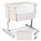 Coast 3-in-1 Baby Wiegje - Co-sleeper - Verstelbare Hoogte 5-niveaus - Beige