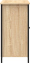vidaXL - Dressoir - 100x35x70 - cm - bewerkt - hout - sonoma - eikenkleurig