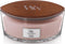 WoodWick Heartwick Flame Ellipse Geurkaars - Rosewood - 50 branduren