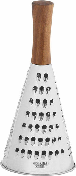Rasper Andrea House CC68027 Roestvrij staal Acacia Ø 10,5 x 24 cm