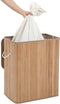 Homestyle Pro - Rechthoekige Wasmand - Naturel - Bamboe