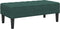 vidaXL - Donkergroene - Velvet - Bank - 113x57x39 - cm