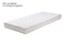 WOOOD Bonell Matras 80x200 - Polyester/katoen - 18x200x80