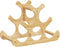 vidaXL - Wijnrek - voor - 6 - flessen - 35x18x25,5 - cm - bamboe