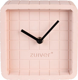 Zuiver Cute Klok Beton Roze