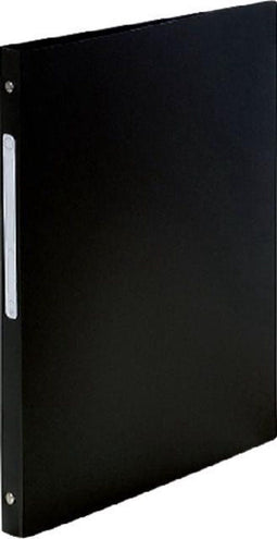 Ringband Exacompta A4 4-rings O-mech 15 mm PP Zwart