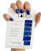 LAUED Nagelstickers - Nail Wraps - 16 Extreem Dunne Nagellak Stickers - Manicure Nail Art Folie - Poem In Ink