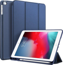Accezz iPad Air 2 / iPad 2017 / iPad 6e gen / iPad Air - Smart Silicone Bookcase - Auto-wake functie - Blauw