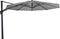 Outdoor Living - Zweefparasol VirgoFlex grijs Ø3,5mtr
