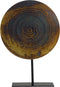 Light & Living Garas ornament op voet Ø35x51 cm - vurig brons-mat zwart