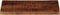 vidaXL - Tafelblad - rechthoekig - 50x40x2,5 - cm - massief - gerecycled - hout