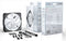 Noiseblocker eLoop B12-1 - Ventilator 120mm - Geluidssterkte max. 7,83dB(A) - Wit