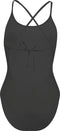 PUMA Swim Woman - V-neck Crossback Badpak - Comfort en bewegingsvrijheid - Zwart