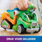 PAW Patrol The Mighty Movie - Vuilniswagen met Rocky-actiefiguur licht en geluid