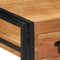 vidaXL - Nachtkast - 40x40x50 - cm - Massief - Acaciahout