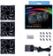Lian Li Uni Fan TL LCD Reverse - 120mm case fan met RGB en LCD-scherm - Zwart (3-pack)