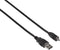 Hama Mini USB 2.0 Kabel B8M - 1,8m - High-speed 480 Mbps - Zwart