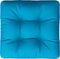 vidaXL - Palletkussen - stof - blauw